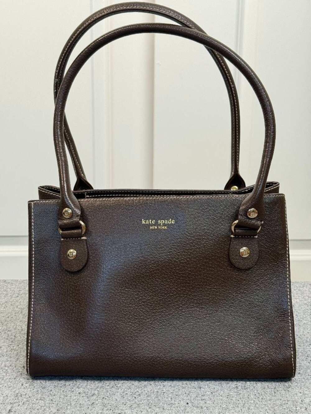 KATE SPADE Wellesley Quinn Shoulder Bag, Brown. VINTAGE